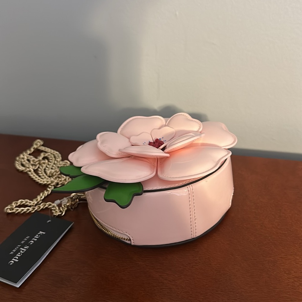 Nwt Kate spade in the garden flower micro crossbody bag - Picture 3 of 6